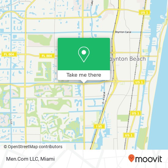 Men.Com LLC map