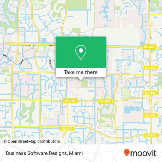 Business Software Designs map