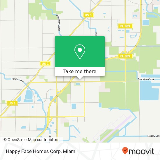 Happy Face Homes Corp map