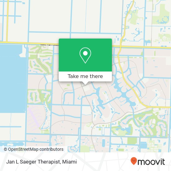 Jan L Saeger Therapist map