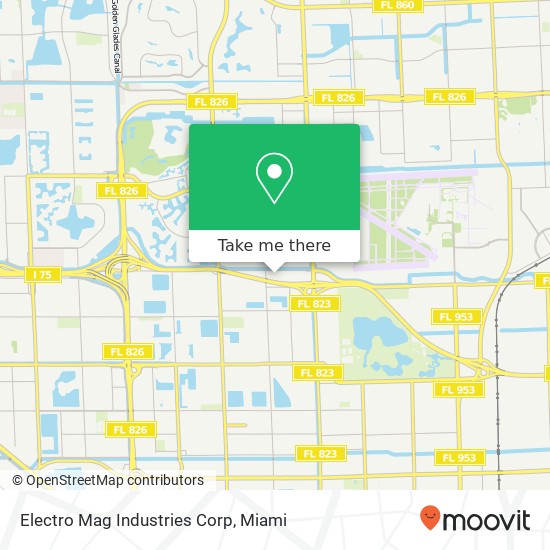 Mapa de Electro Mag Industries Corp