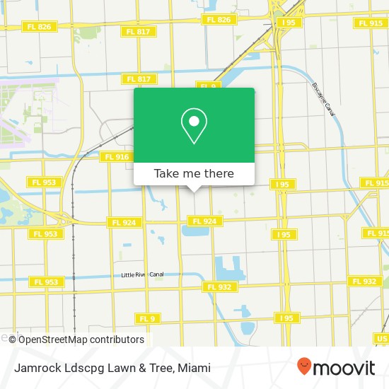 Jamrock Ldscpg Lawn & Tree map