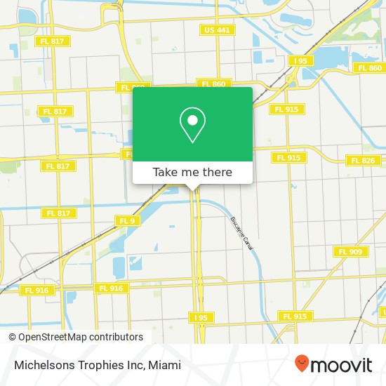 Michelsons Trophies Inc map