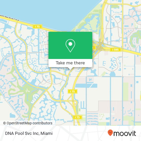 DNA Pool Svc Inc map