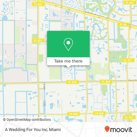 A Wedding For You Inc map