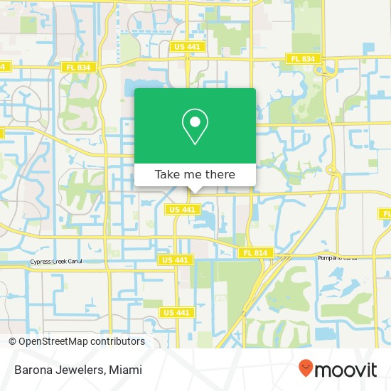 Barona Jewelers map