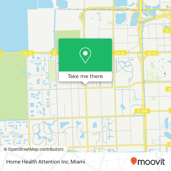 Mapa de Home Health Attention Inc