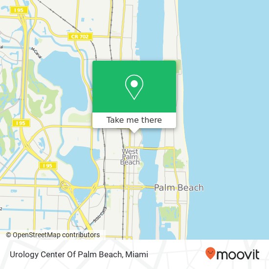 Urology Center Of Palm Beach map