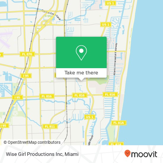 Wise Girl Productions Inc map