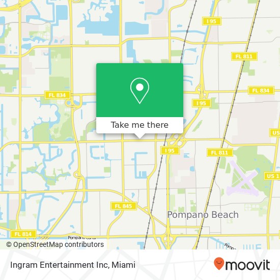 Ingram Entertainment Inc map