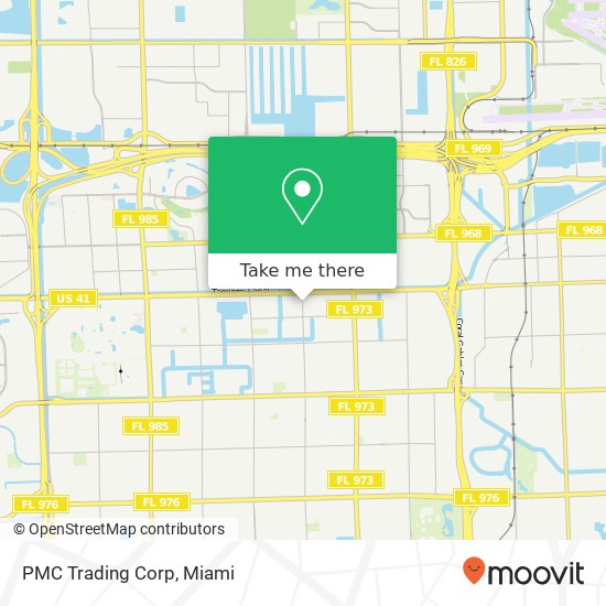 PMC Trading Corp map