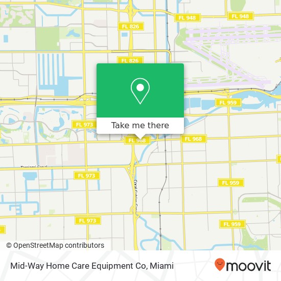 Mid-Way Home Care Equipment Co map