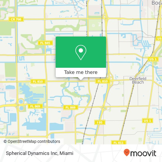 Spherical Dynamics Inc map