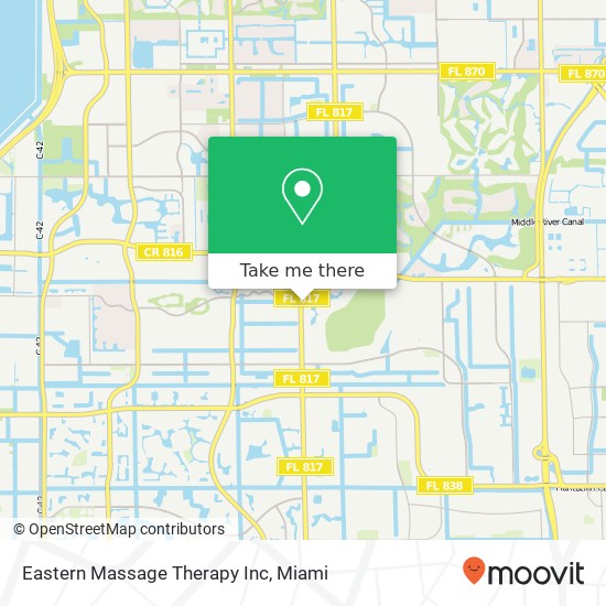 Eastern Massage Therapy Inc map