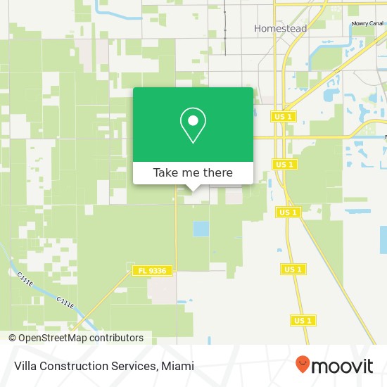Villa Construction Services map