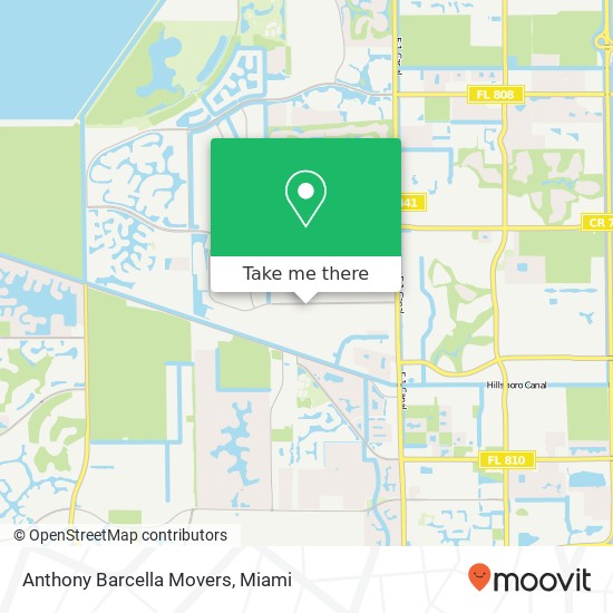 Anthony Barcella Movers map