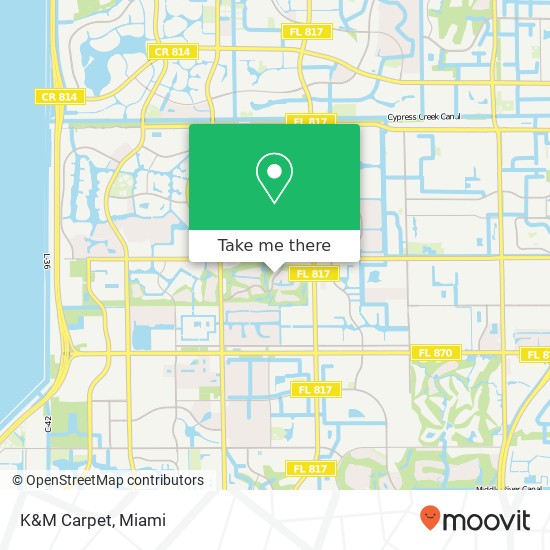 K&M Carpet map