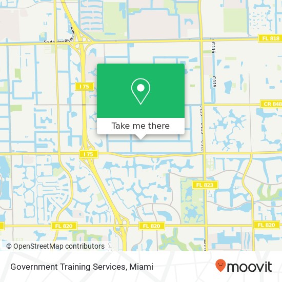 Mapa de Government Training Services