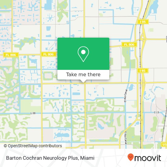 Barton Cochran Neurology Plus map
