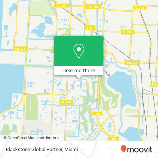 Mapa de Blackstone Global Partner