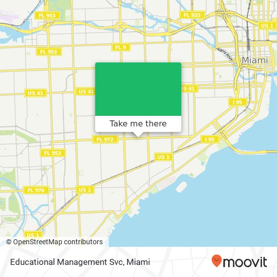 Mapa de Educational Management Svc