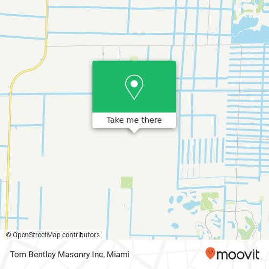 Mapa de Tom Bentley Masonry Inc