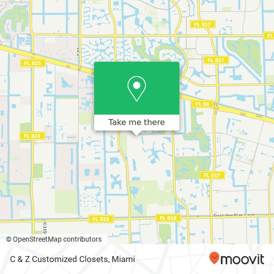 Mapa de C & Z Customized Closets