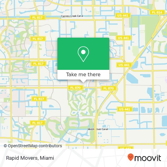 Rapid Movers map