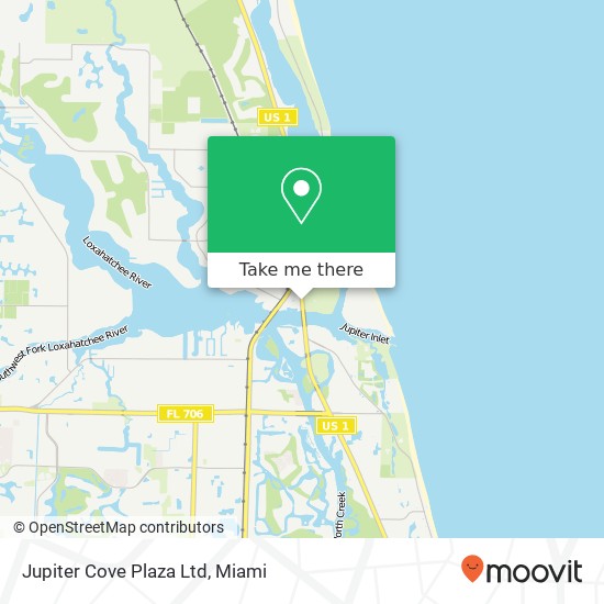 Mapa de Jupiter Cove Plaza Ltd