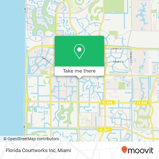 Florida Courtworks Inc map