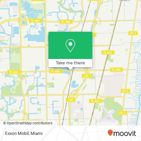 Exxon Mobil map