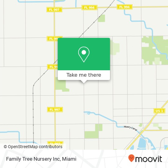 Mapa de Family Tree Nursery Inc