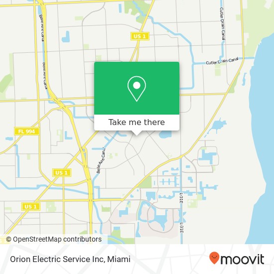 Orion Electric Service Inc map