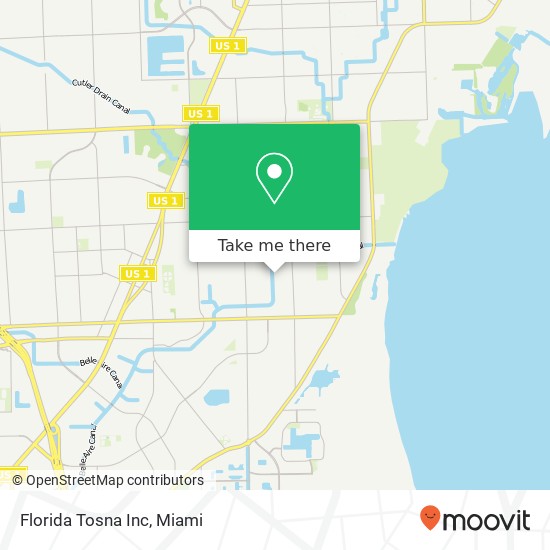 Florida Tosna Inc map