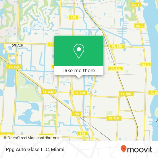 Ppg Auto Glass LLC map