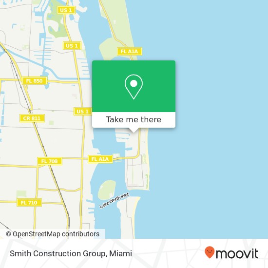 Smith Construction Group map