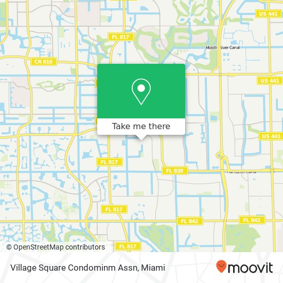 Mapa de Village Square Condominm Assn