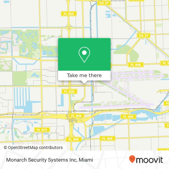 Mapa de Monarch Security Systems Inc