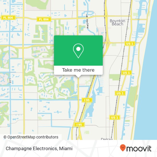 Champagne Electronics map