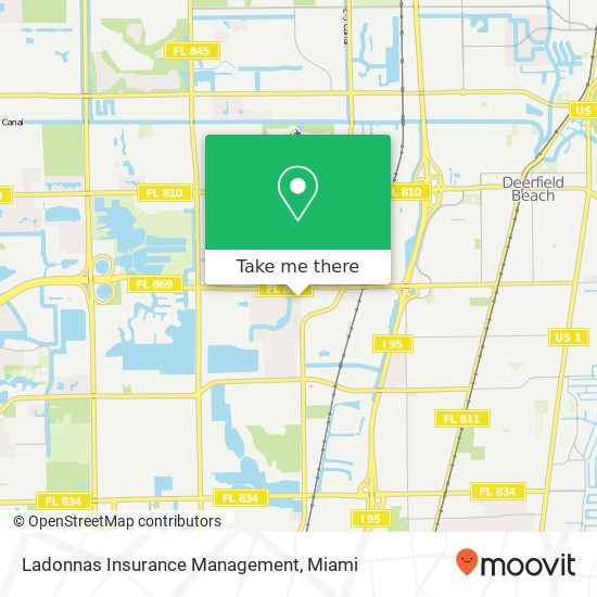 Ladonnas Insurance Management map