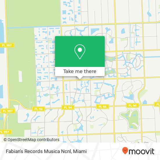 Fabian's Records Musica Ncnl map