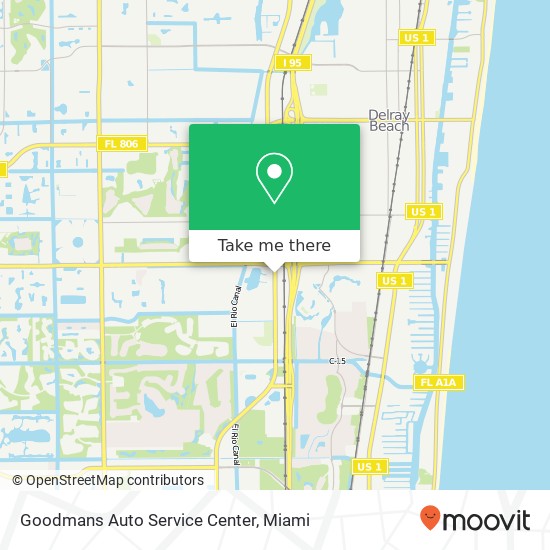 Mapa de Goodmans Auto Service Center