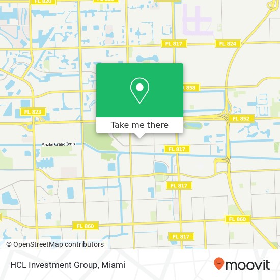 HCL Investment Group map