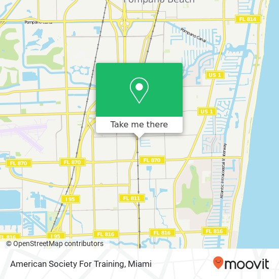 American Society For Training map