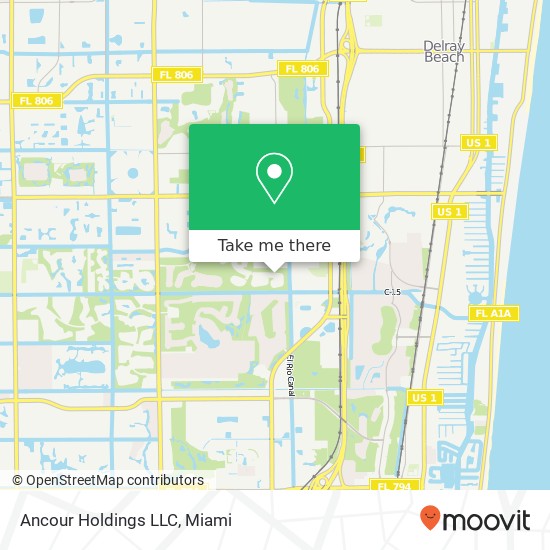 Ancour Holdings LLC map