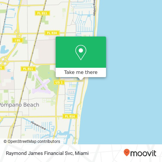 Raymond James Financial Svc map