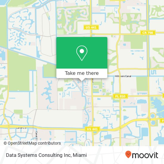 Data Systems Consulting Inc map