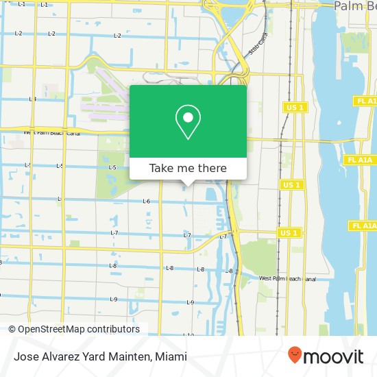 Mapa de Jose Alvarez Yard Mainten