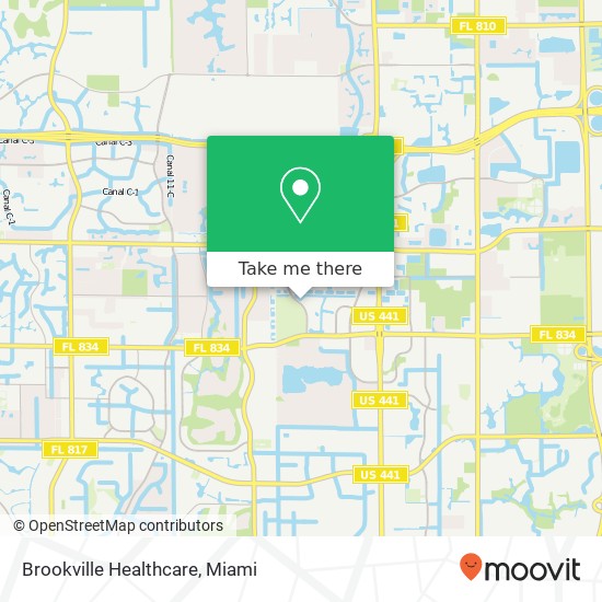 Brookville Healthcare map