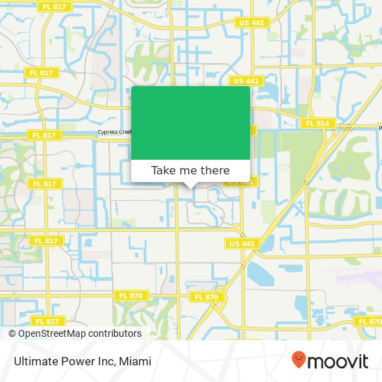 Mapa de Ultimate Power Inc
